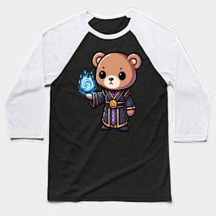 Cute Sorcerer Bear Kawaii Baseball T-Shirt